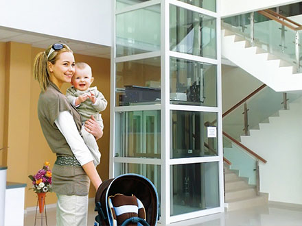 方便孩子上下楼